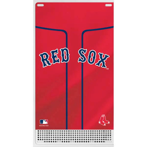 MLB Boston Red Sox Alternate/Away Jersey Xbox Series S Console Skin